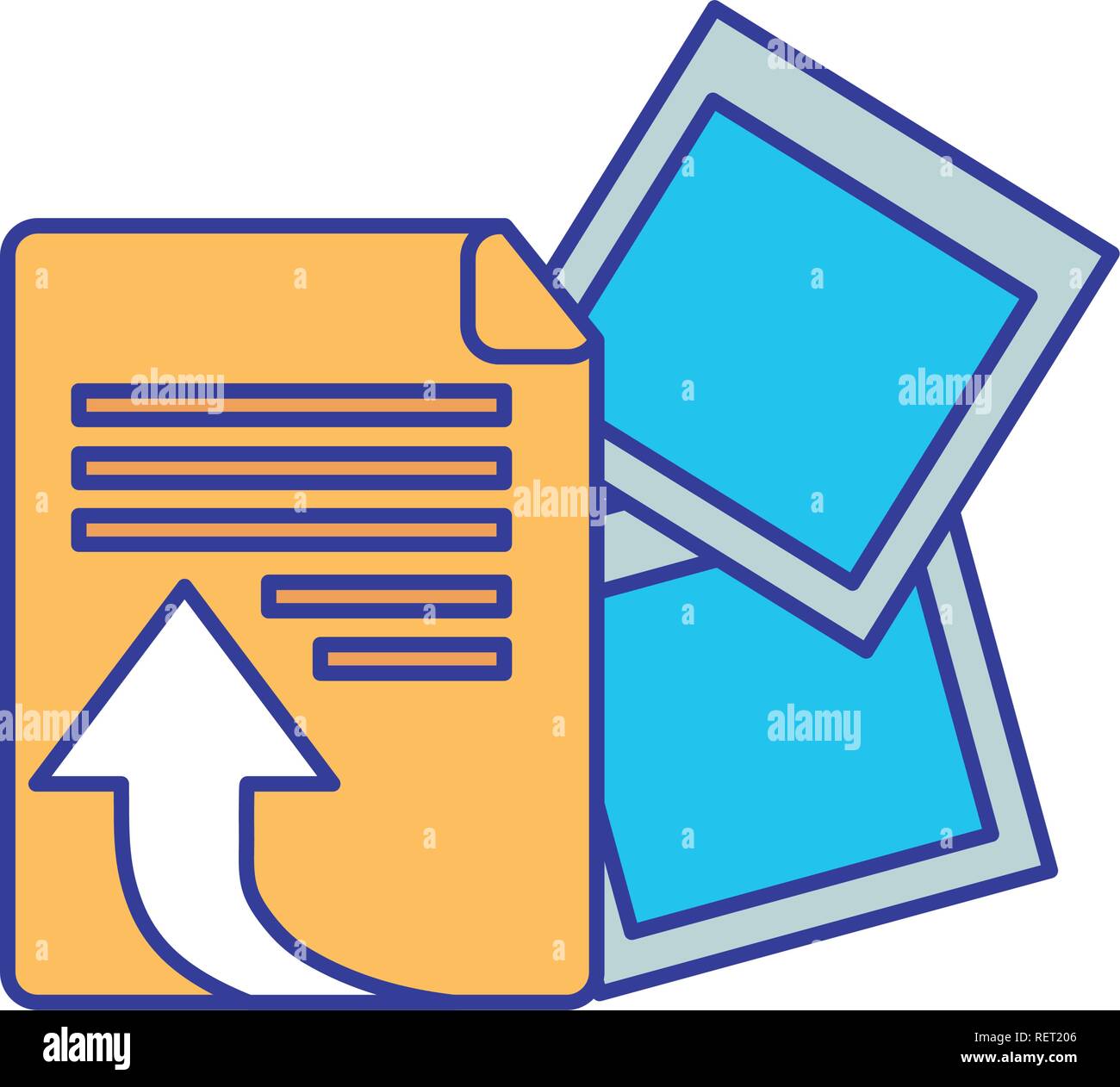 file sheet isolated icon Stock Vector Image & Art - Alamy