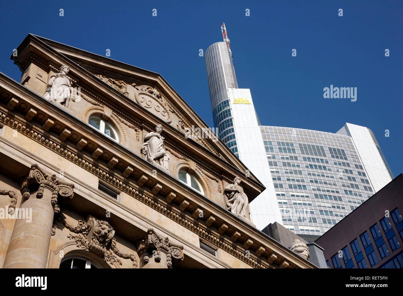 Old Bank Buildings In Frankfurt High Resolution Stock Photography And Images Alamy