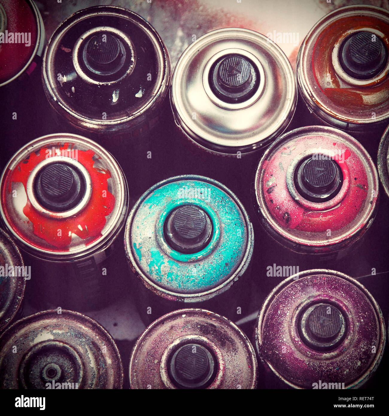 Cans spray paint hi-res stock photography and images - Alamy