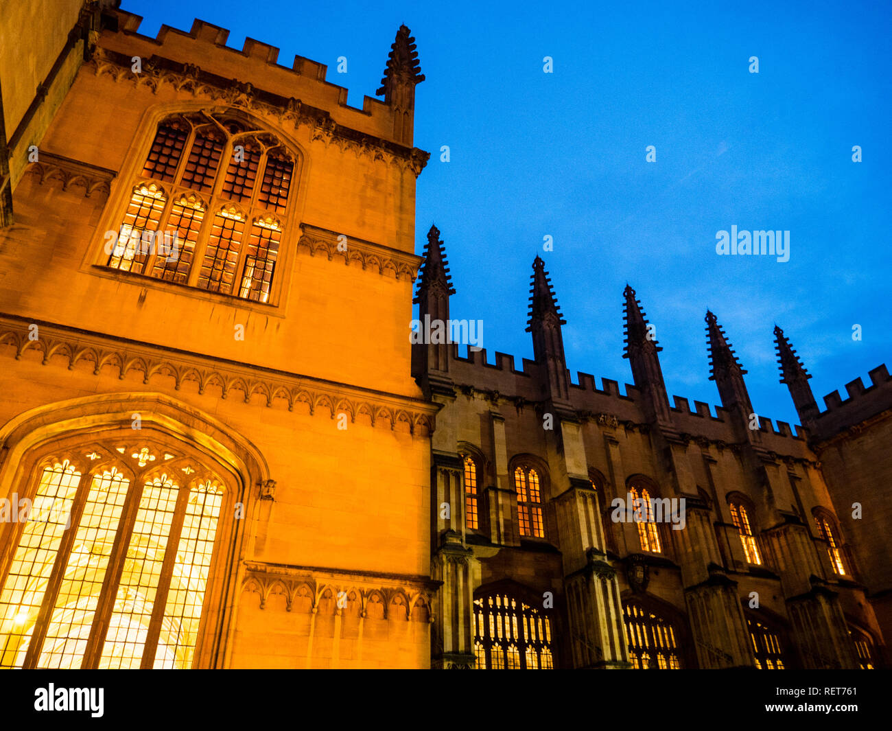 Buildings Of Oxford University High Resolution Stock Photography and