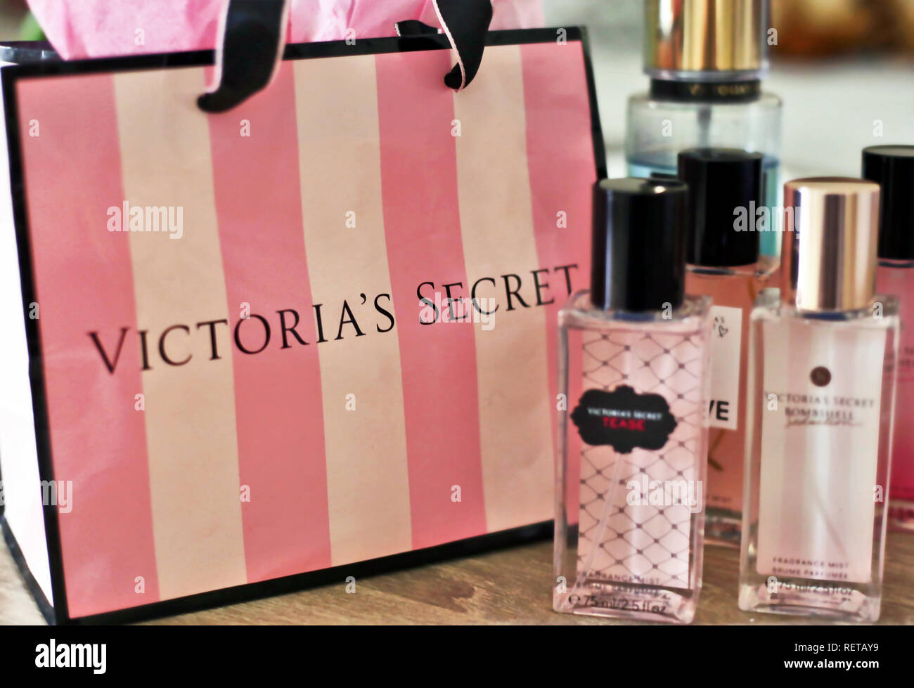 Victorias secret accessories hi-res stock photography and images - Alamy