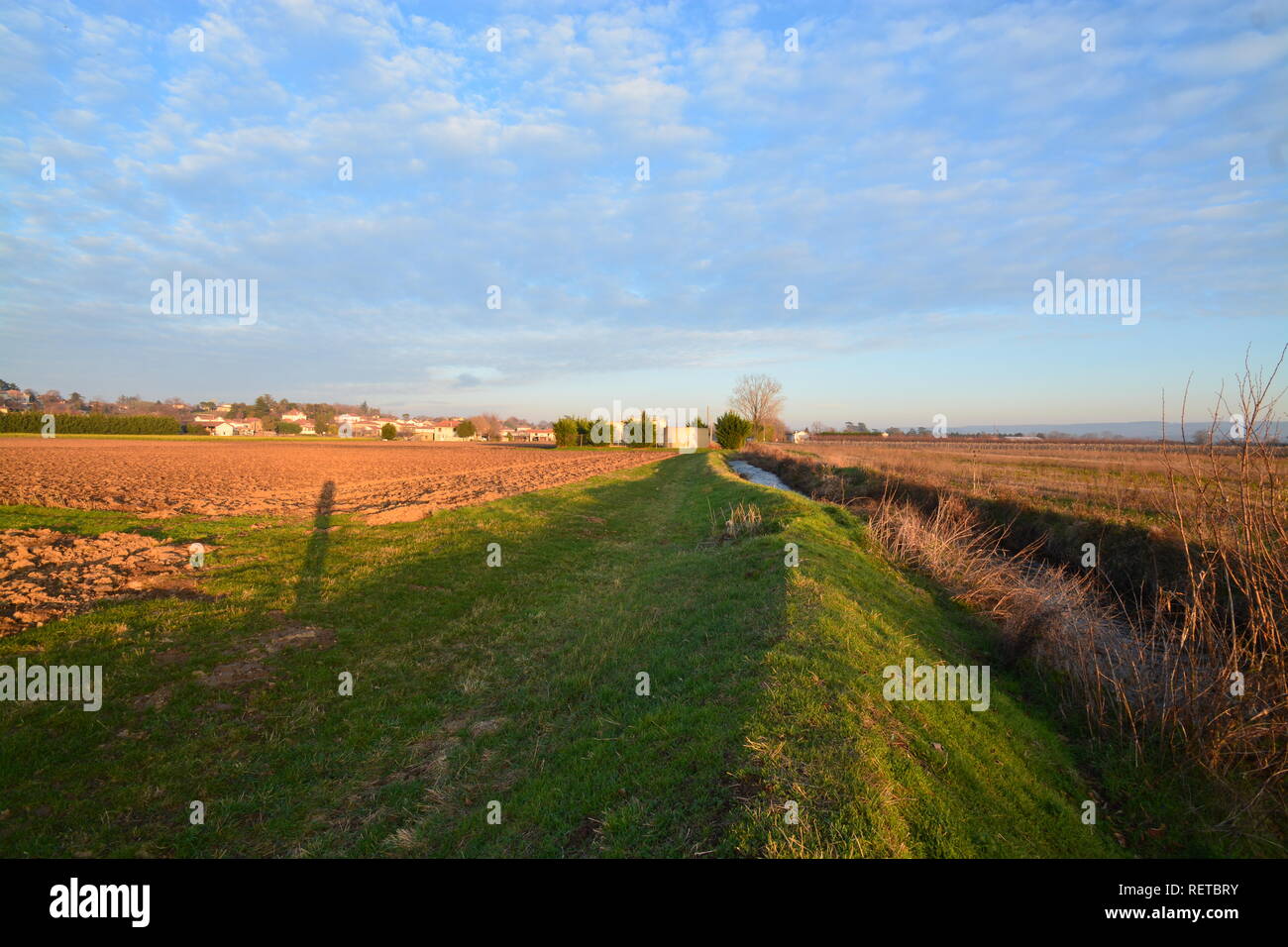 The countryside in France Stock Photo Alamy