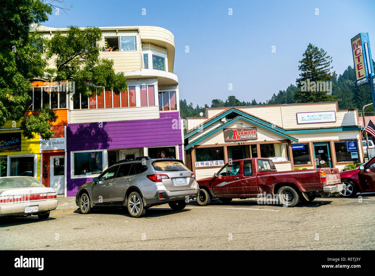 Logging lumber redwood hires stock photography and images Alamy