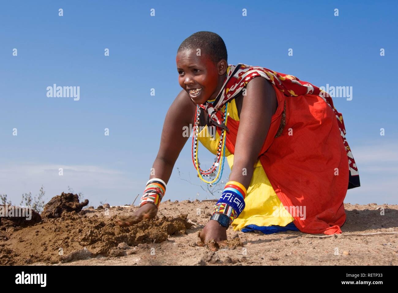 Cow dung africa hi-res stock photography and images - Alamy