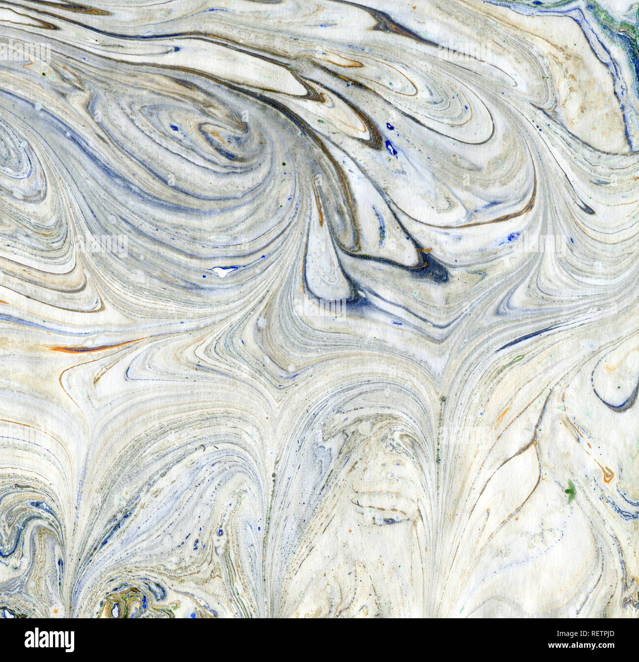 Abstract chaotic oil painting with dramatic texture and layers