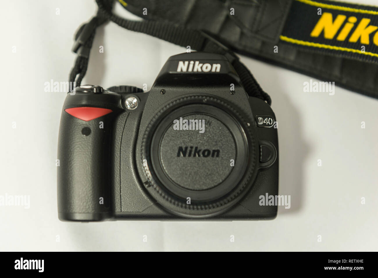 Nikon D40 DSLR Stock Photo