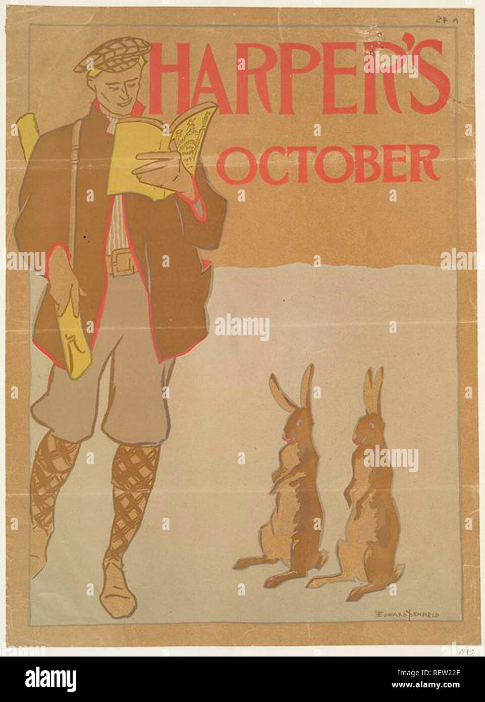 vintage book cover art Stock Photo Alamy