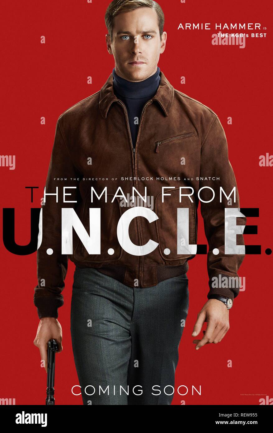 Armie Hammer Film: The Man From U.N.C.L.E.; The Man From Uncle (USA 2015)  Character(s): Illya Kuryakin / Uncle, "U.N.C.L.E" Director: Guy Ritchie 13  August 2015 AFE17079 Allstar Picture Library/WARNER BROS. **Warning** This