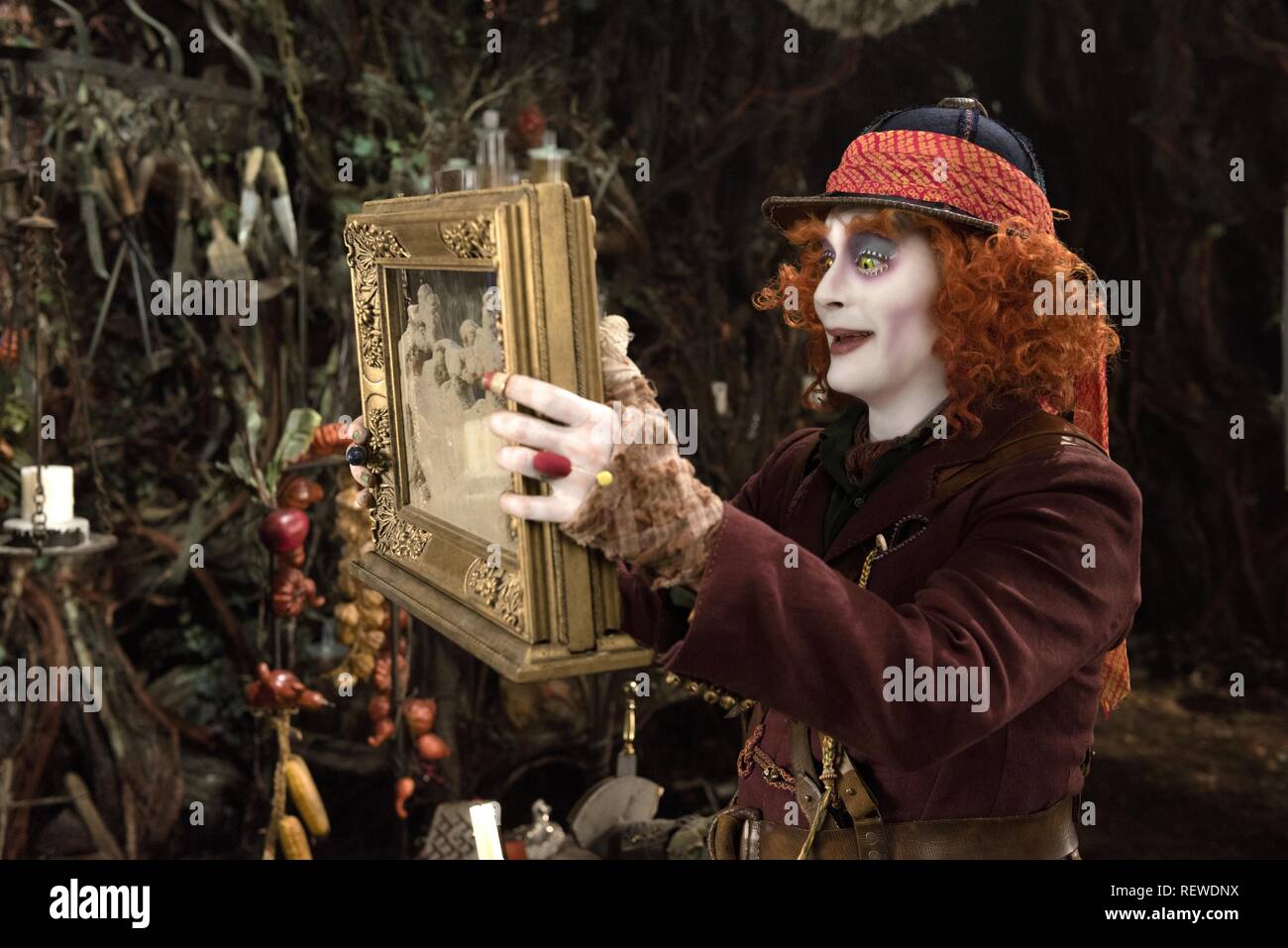 Mad Hatter Johnny Depp High Resolution Stock Photography And