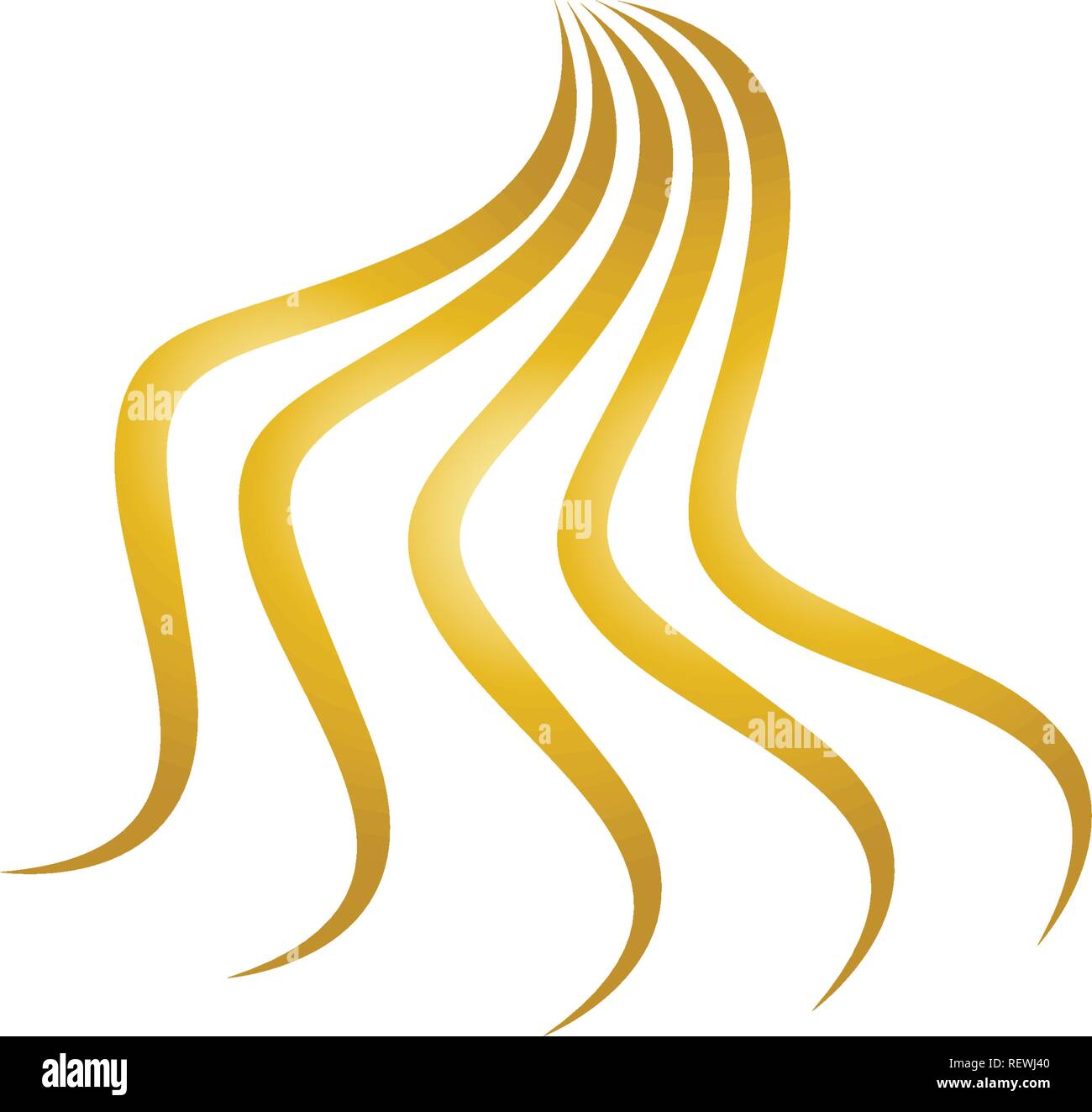 Hair wave logo vector ion template Stock Vector Image & Art Alamy