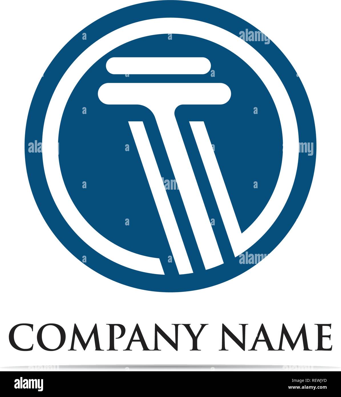 Column Logo Design column Logo Template vector Stock Vector Image & Art - Alamy