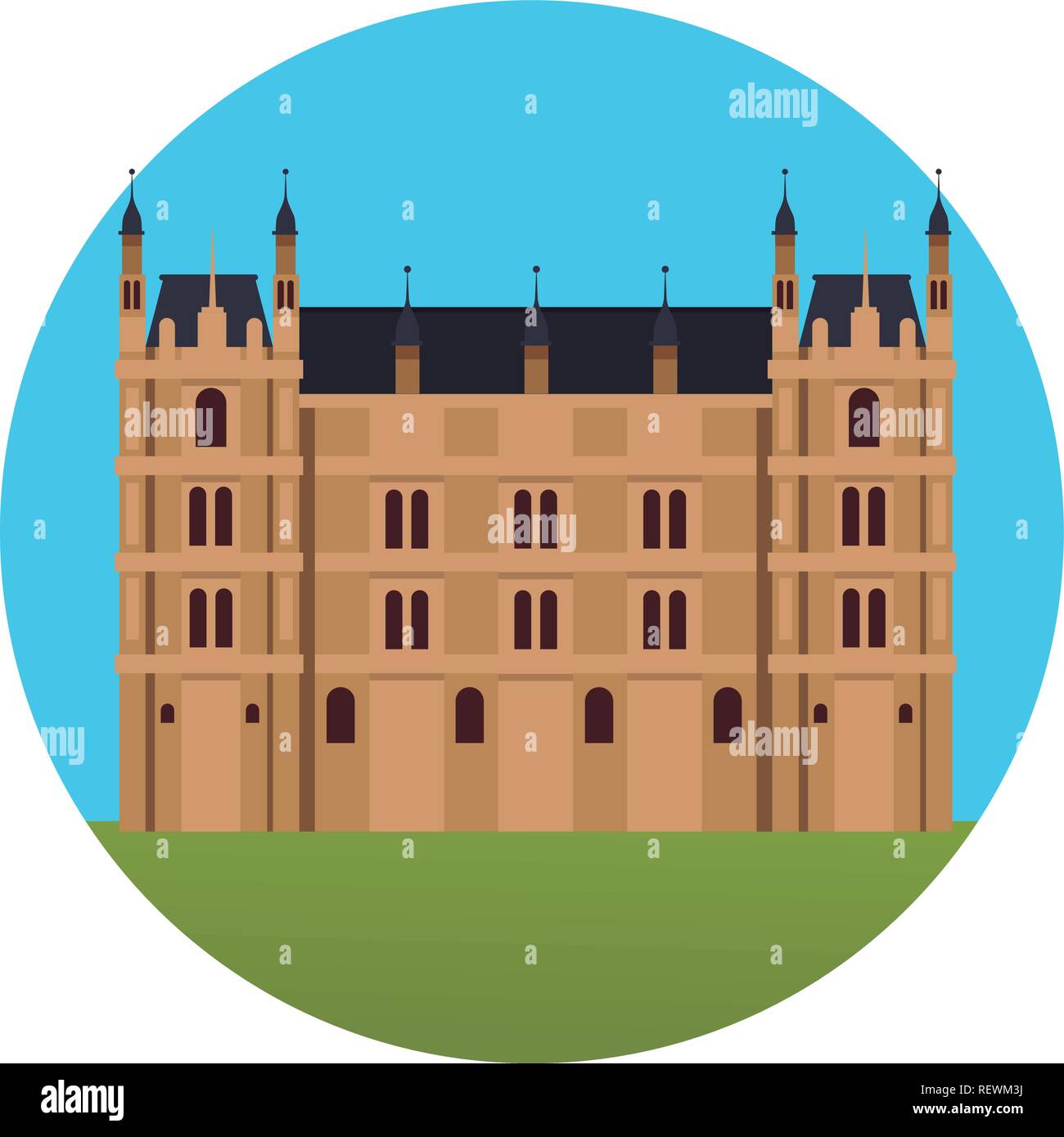 Palace Stock Vector Images - Alamy