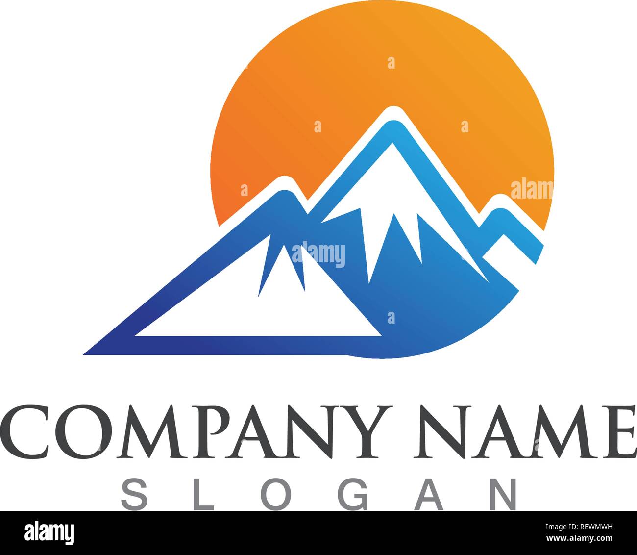 Mountain Logo Stock Photos & Mountain Logo Stock Images - Alamy