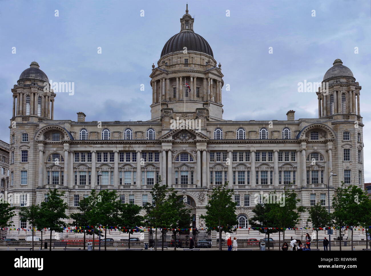 Port of Liverpool Building Stock Photo Alamy
