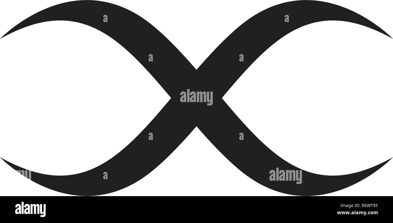 infinity logo and symbol template icons vector Stock Vector