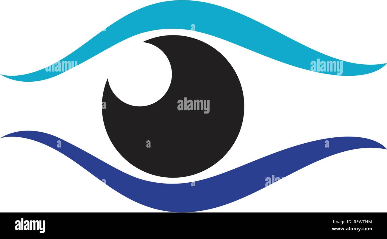 Eye care logo and symbols template vector icons app Stock Vector Image ...