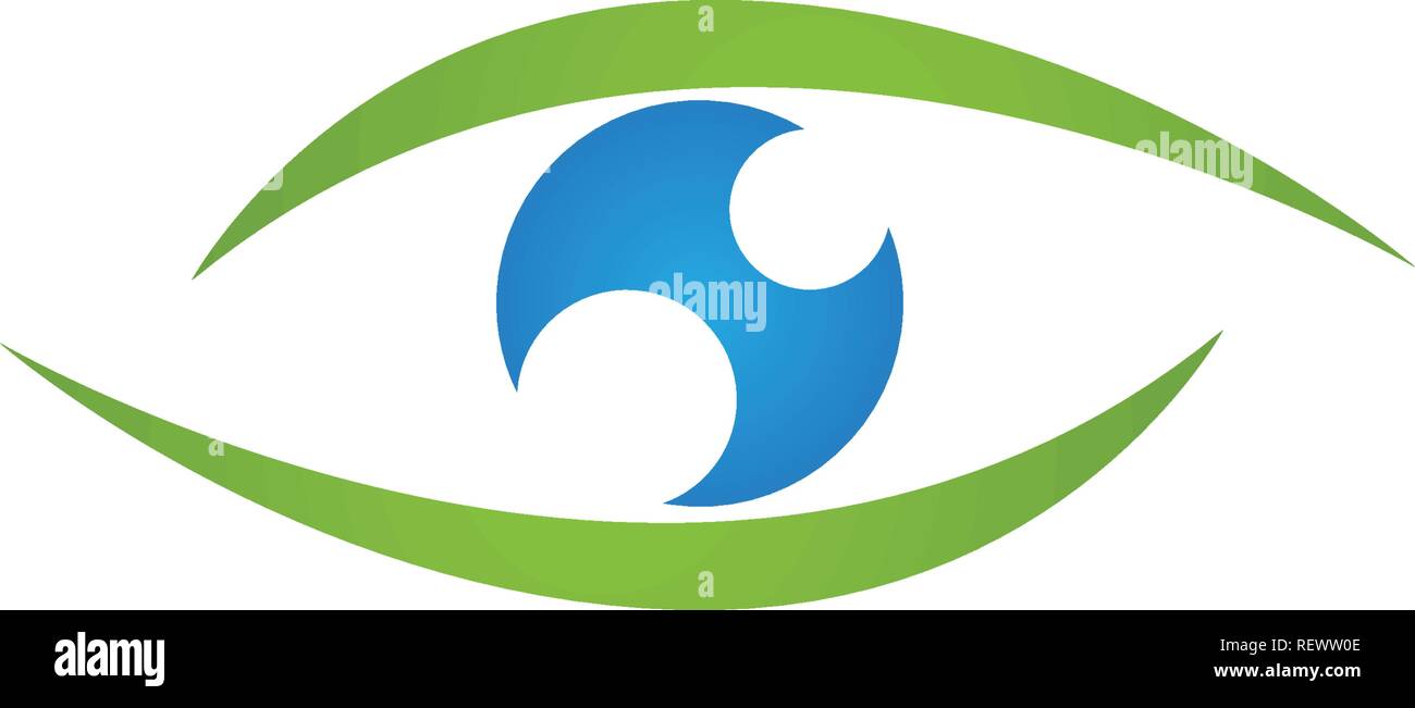 Eye care logo and symbols template vector icons app Stock Vector Image ...