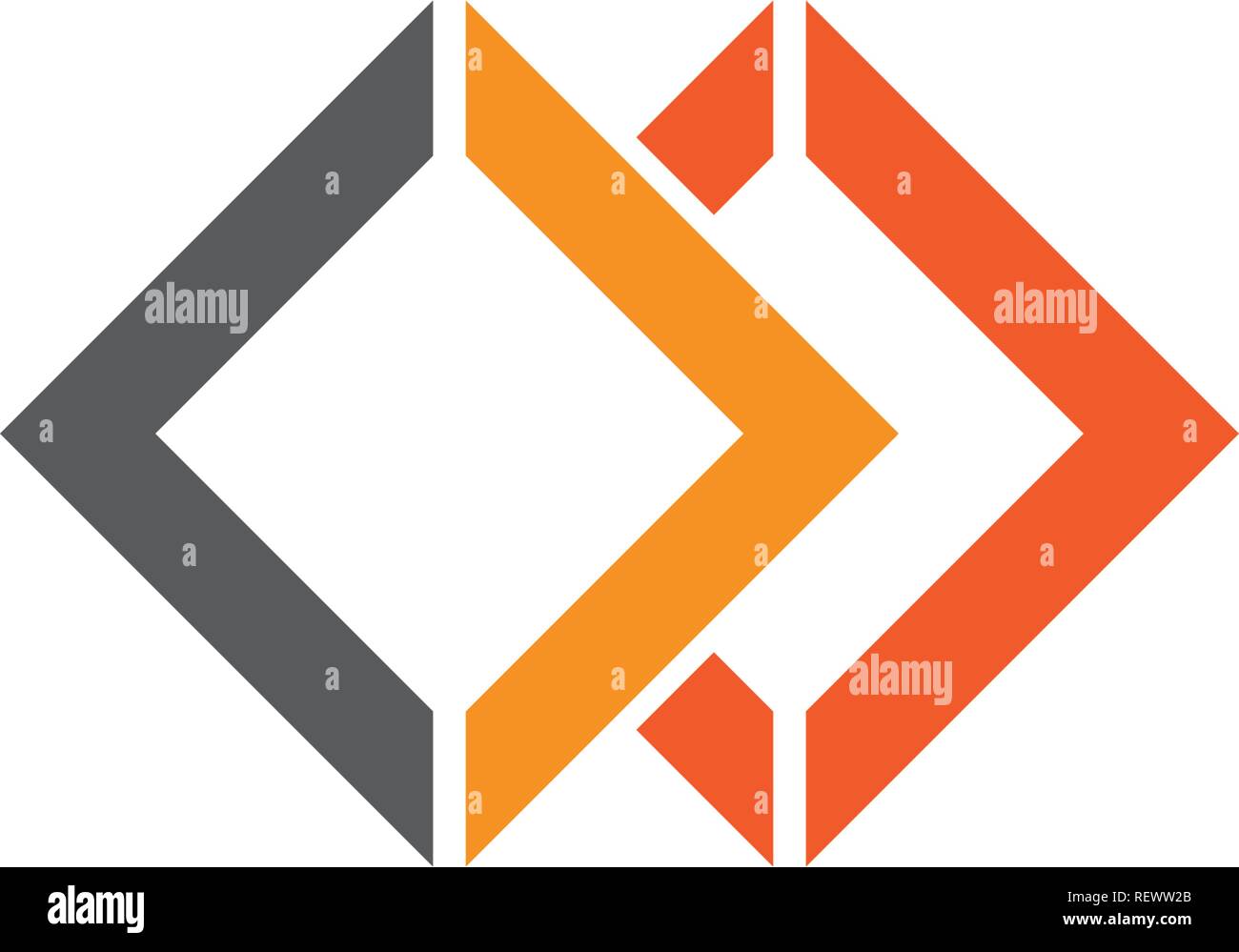 Arrow business logo and symbol vector Stock Vector Image & Art - Alamy