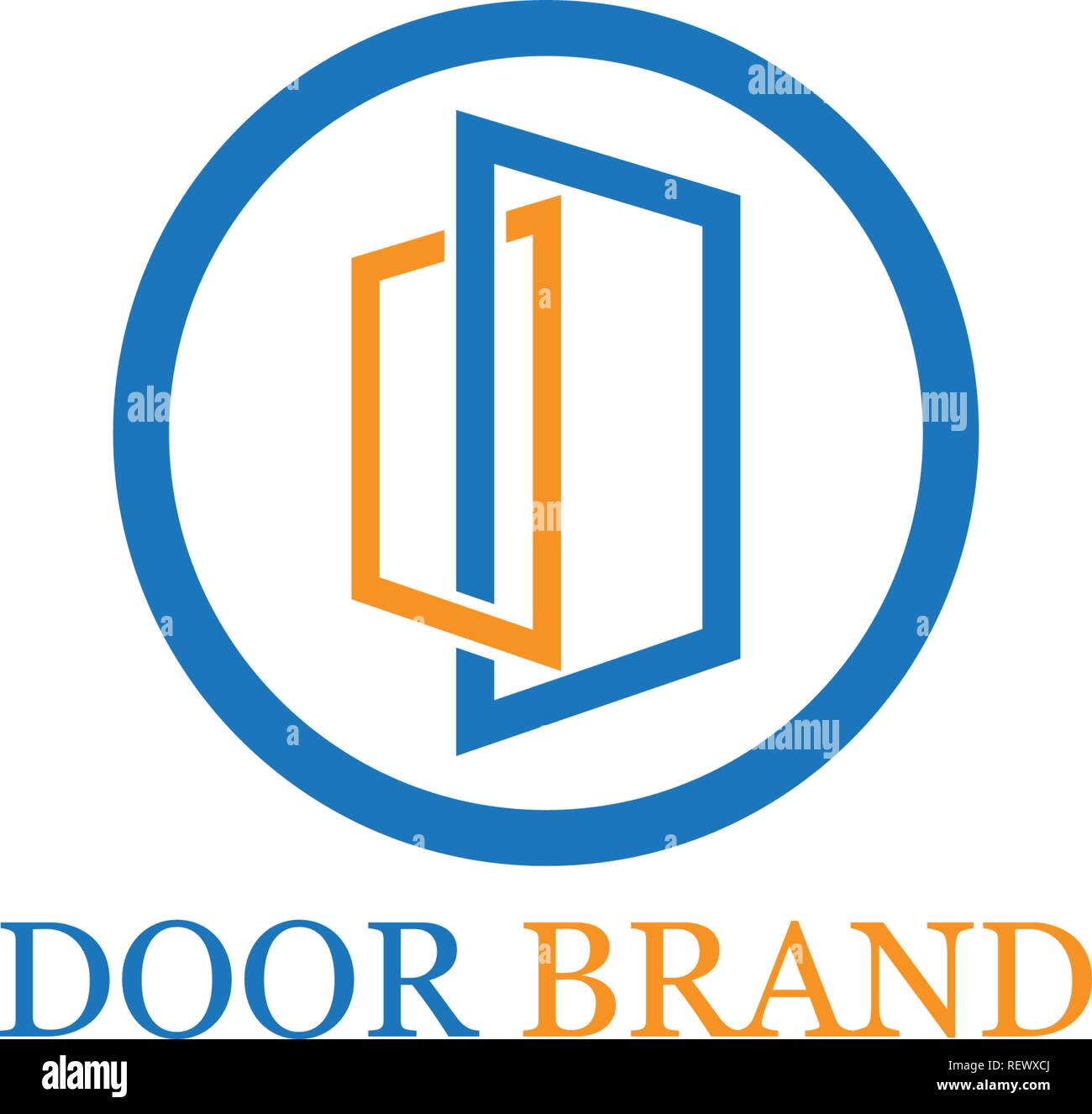door logo vector template Stock Vector Image & Art Alamy
