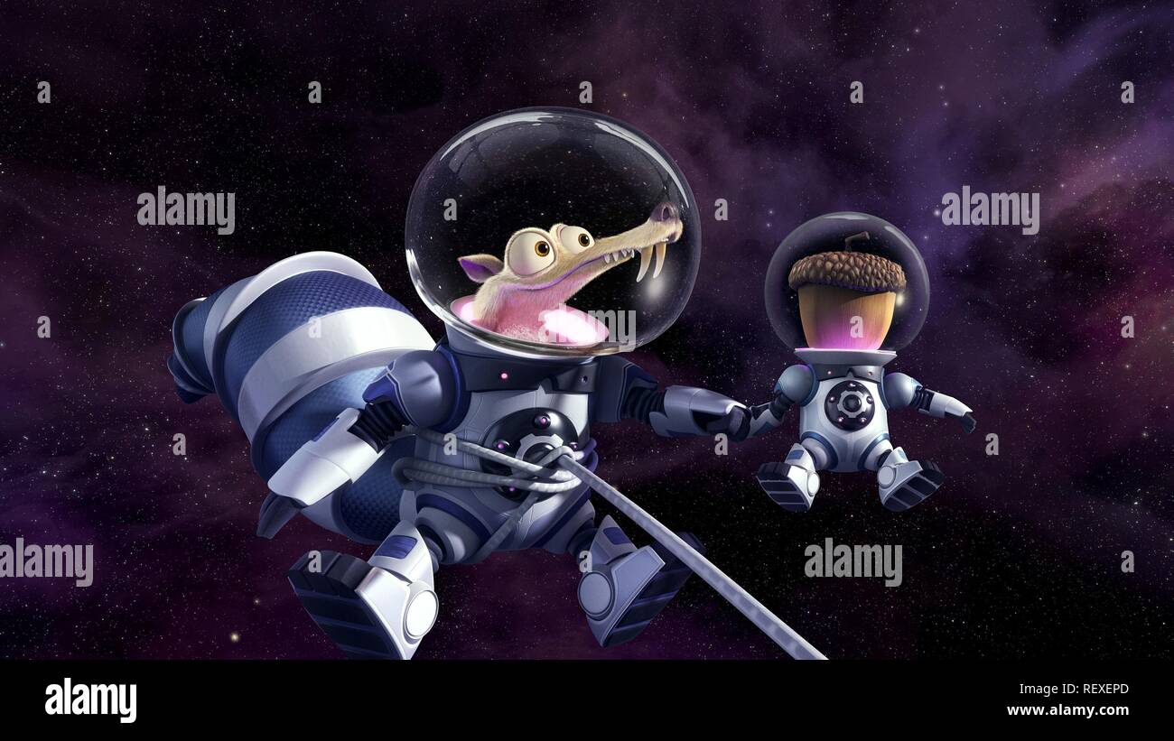 Scrat Ice Age Collision Course Ice Age 5 16 Stock Photo Alamy