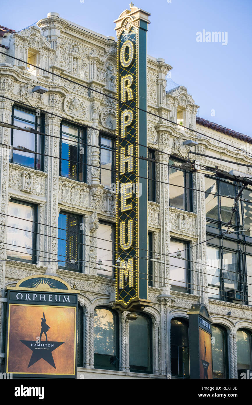 Hamilton broadway poster hi res stock photography and images Alamy