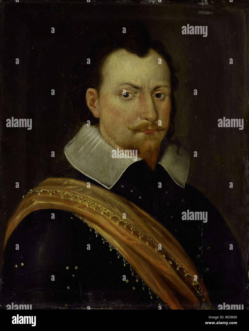 Portrait of Louis Henry, Prince of Nassau-Dillenburg. Dating: c. 1625 - c. 1650. Place: Holland. Measurements: support: h 30.6 cm × w 24.9 cm; t 1.0 cm; d 2.0 cm. Museum: Rijksmuseum, Amsterdam. Stock Photo
