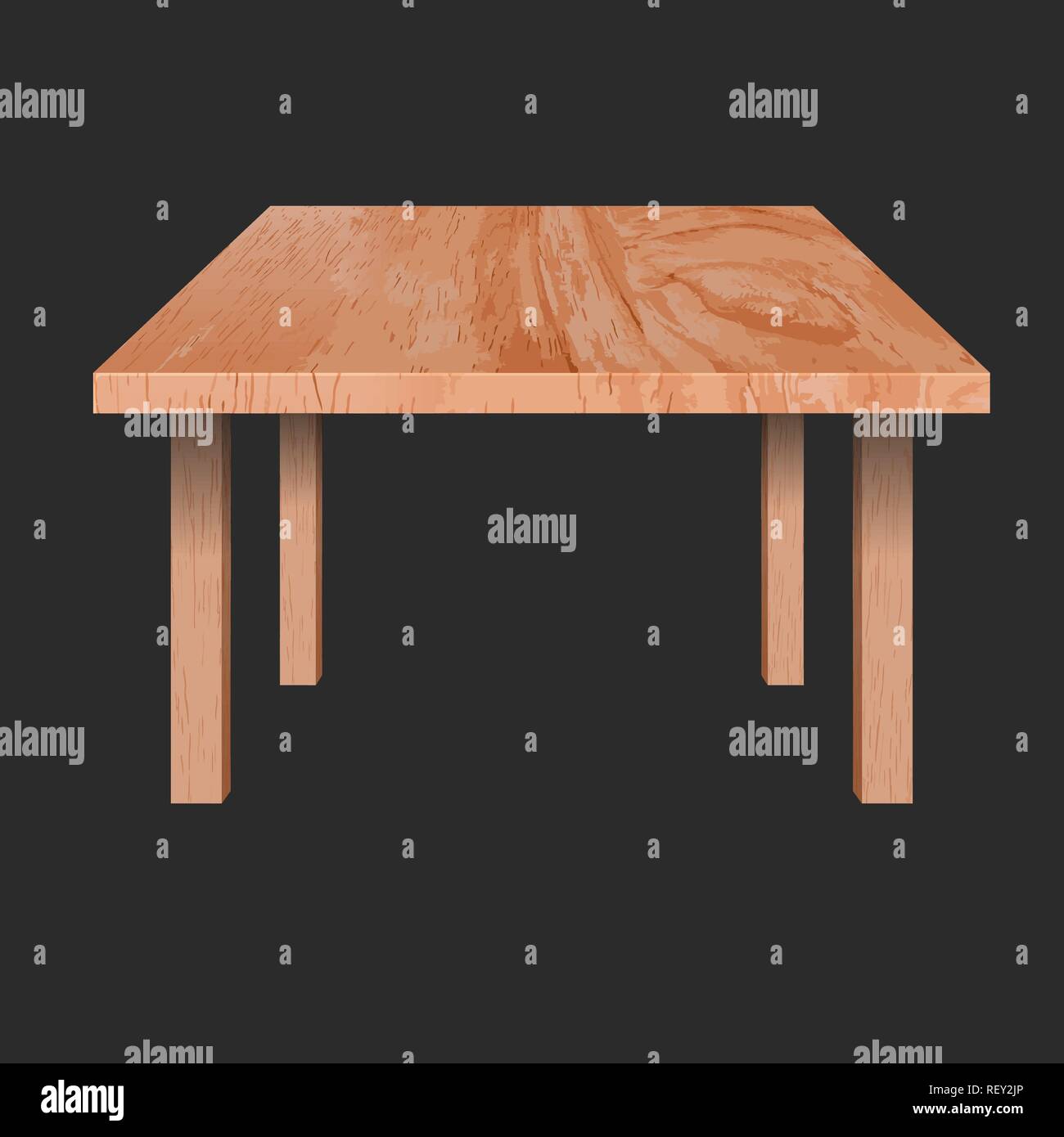 Rectangular shaped table Stock Vector Image & Art Alamy