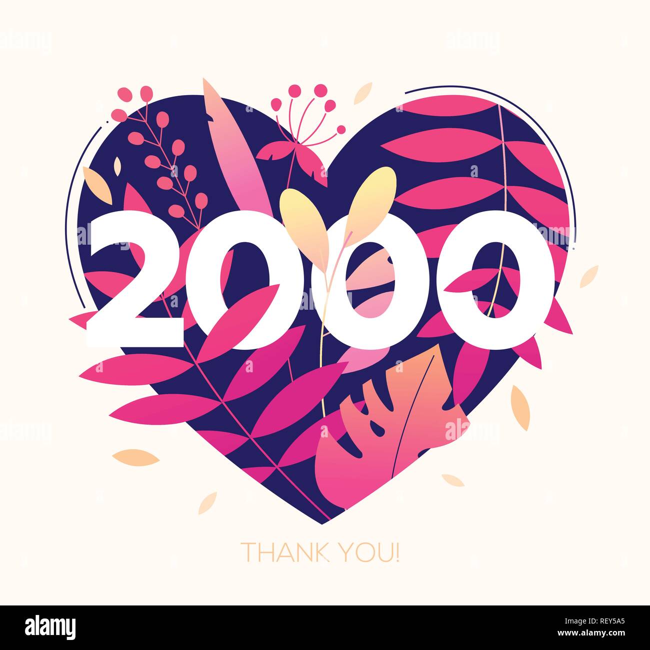 Flower 2000 Stock Vector Images Alamy