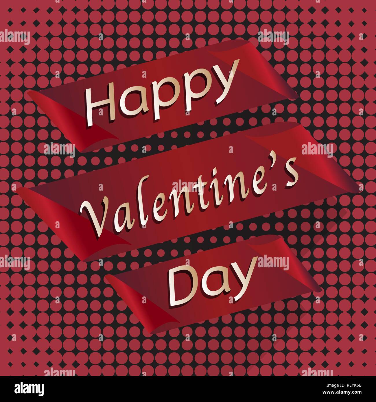 Happy valentines day abstract background, stock vector Stock Vector ...