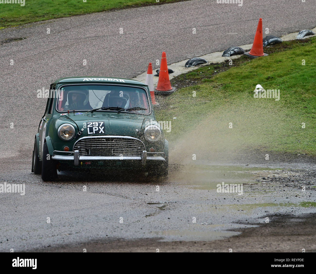 Alec Holding Mark Holding Austin Mini Mgj Rally Stages