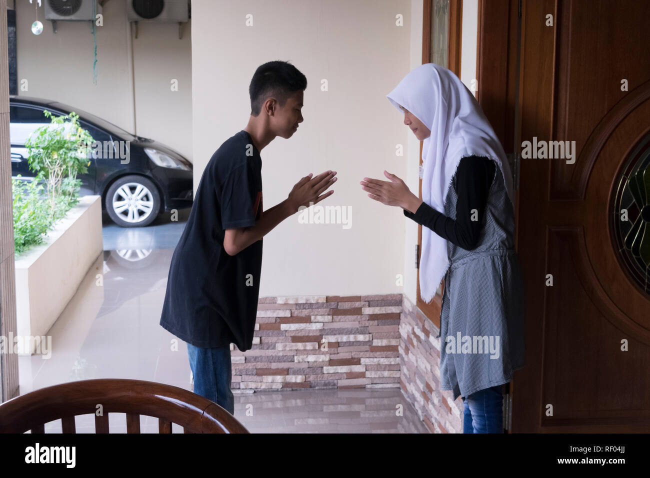 1.5, Greeting, IndonesianBook Stock Photo