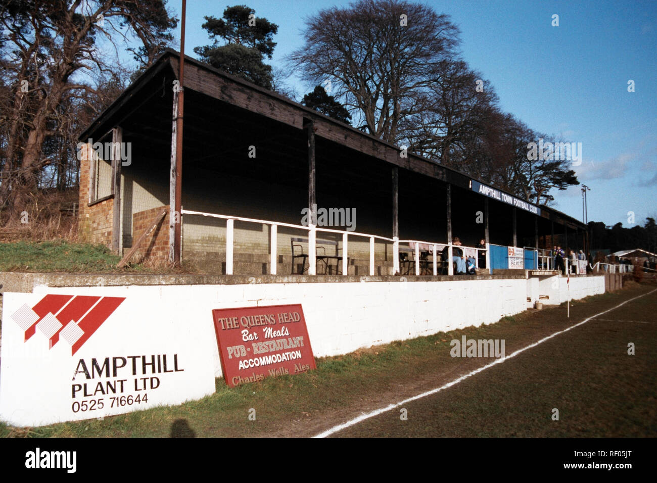 General view of Ampthill Town FC Football Ground, Ampthill Park, Woburn