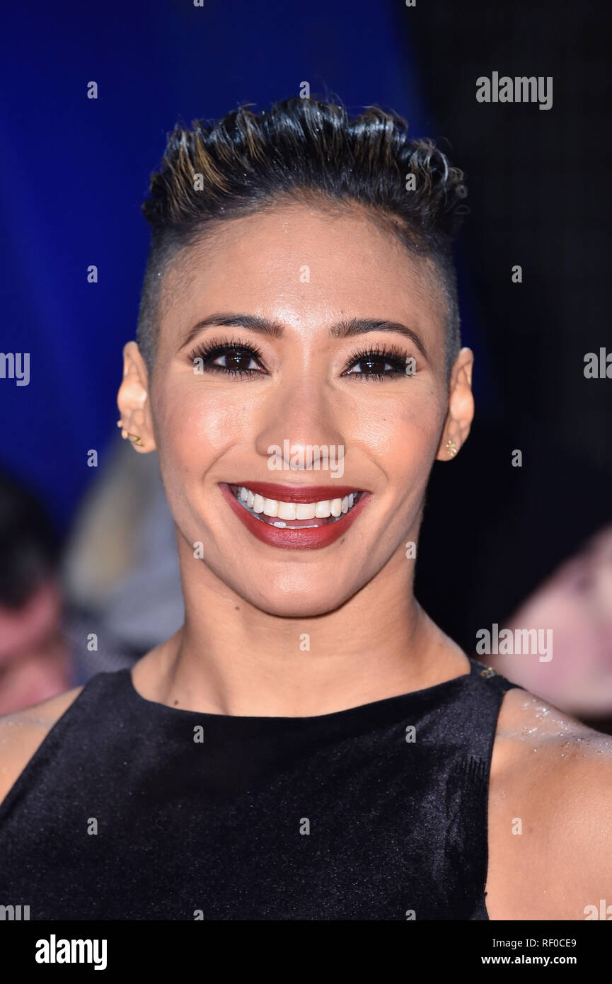 Karen Clifton attending the National Television Awards 2019 held at the