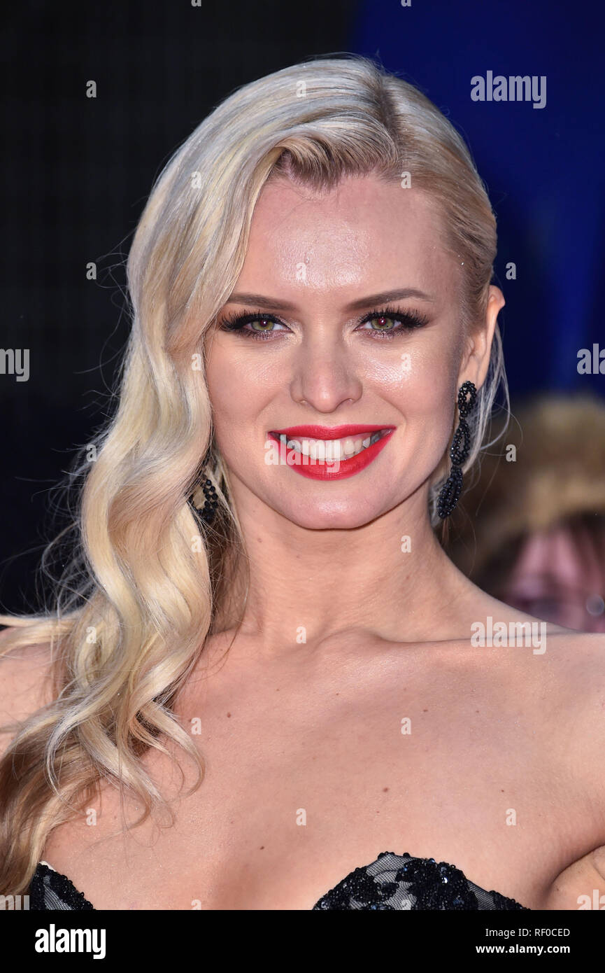 Nadiya Bychkova attending the National Television Awards 2019 held at
