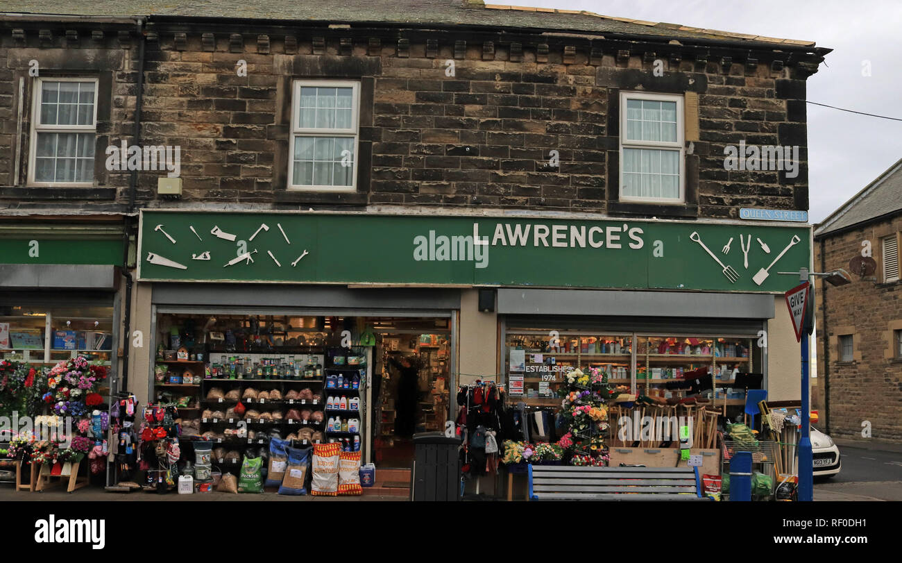 Lawrence's Hardware Shop Amble Amble is a small town on the north east