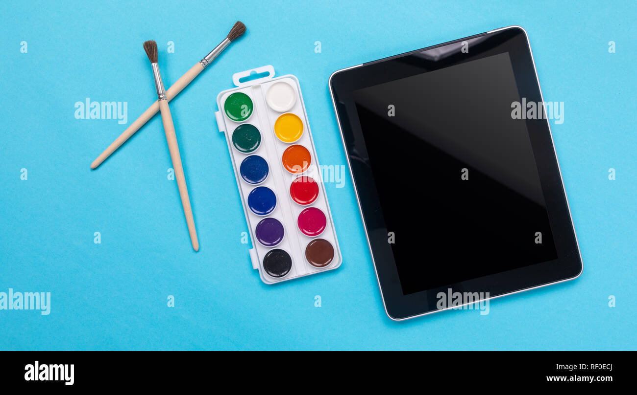 Variety Of Paints High Resolution Stock Photography and Images - Alamy