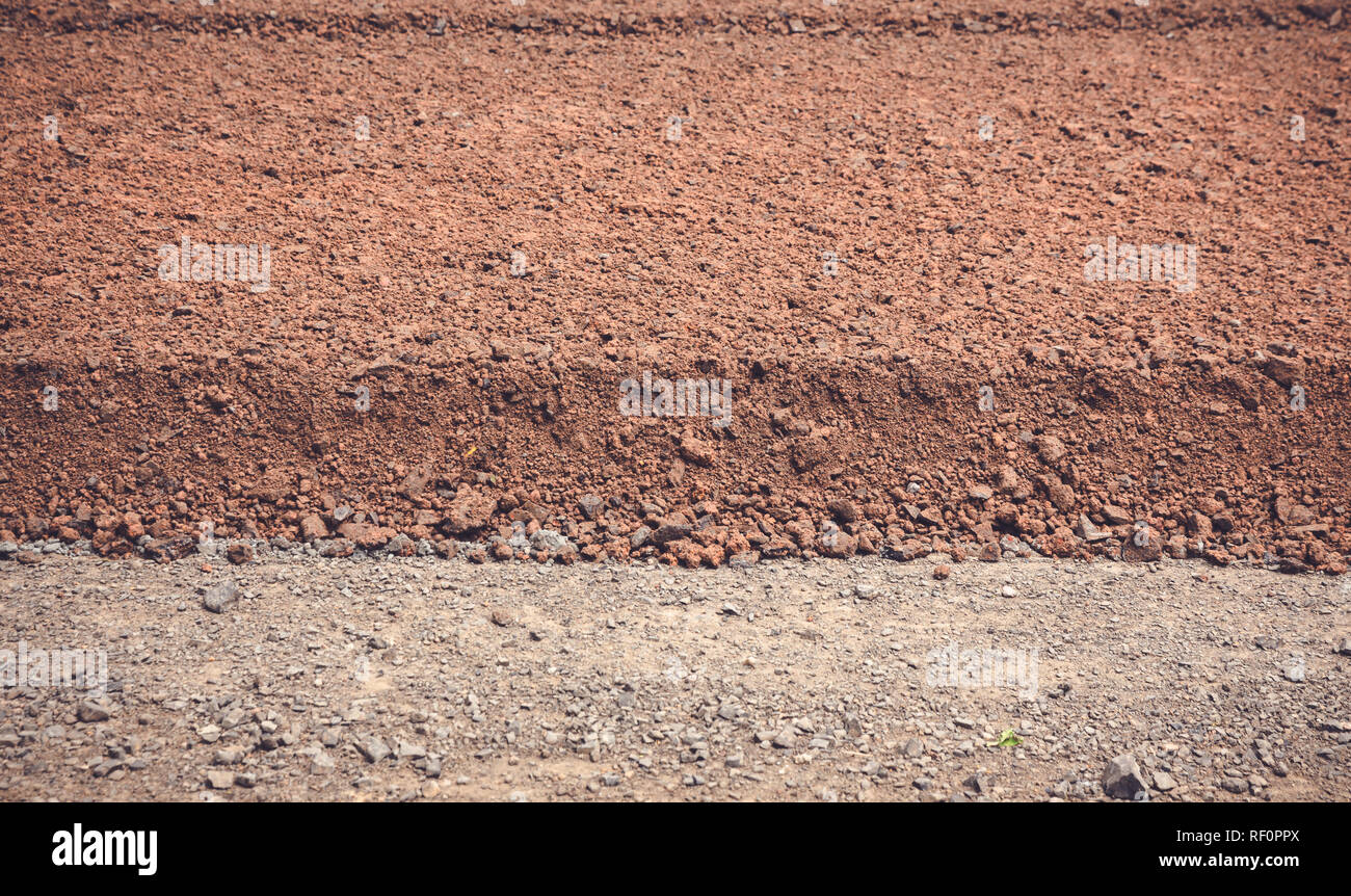 Peat soil is used as a background for agricultural work Stock Photo Alamy