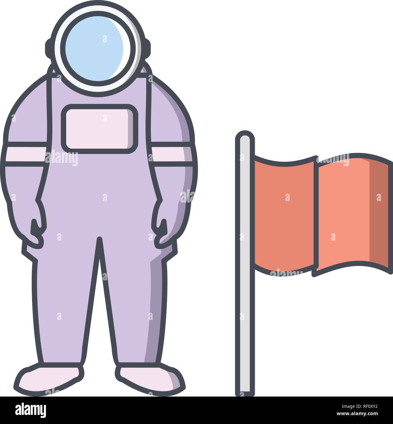 Man With Flag Vector Icon Sign Icon Vector Illustration For Personal And Commercial Use... Clean Look Trendy Icon... Stock Vector