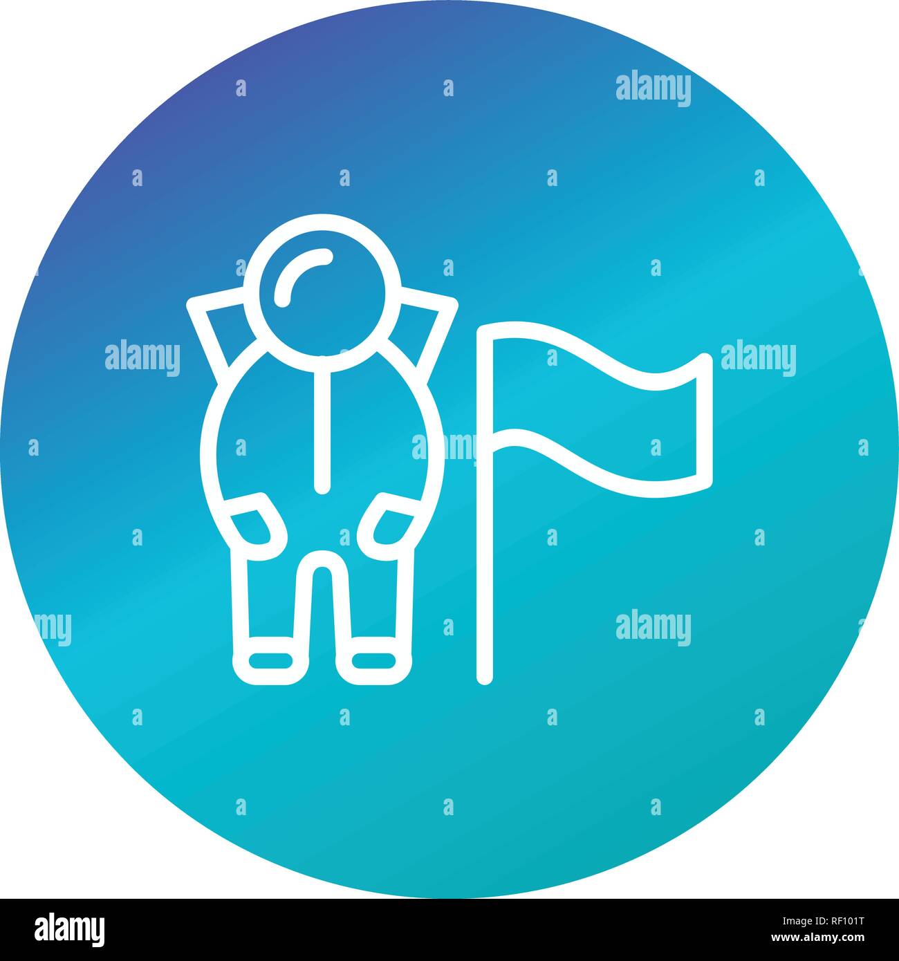 Man With Flag Vector Icon Sign Icon Vector Illustration For Personal And Commercial Use... Clean Look Trendy Icon... Stock Vector
