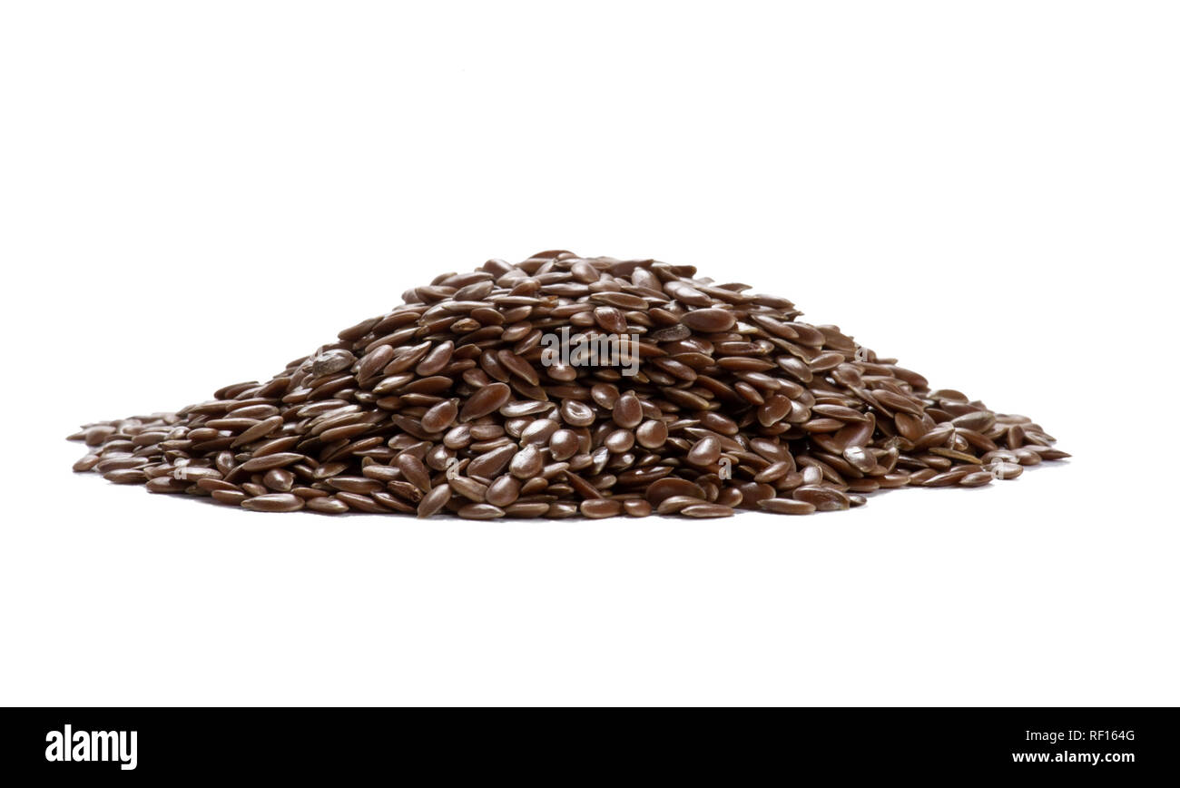 Pile of whole flax seeds Stock Photo Alamy