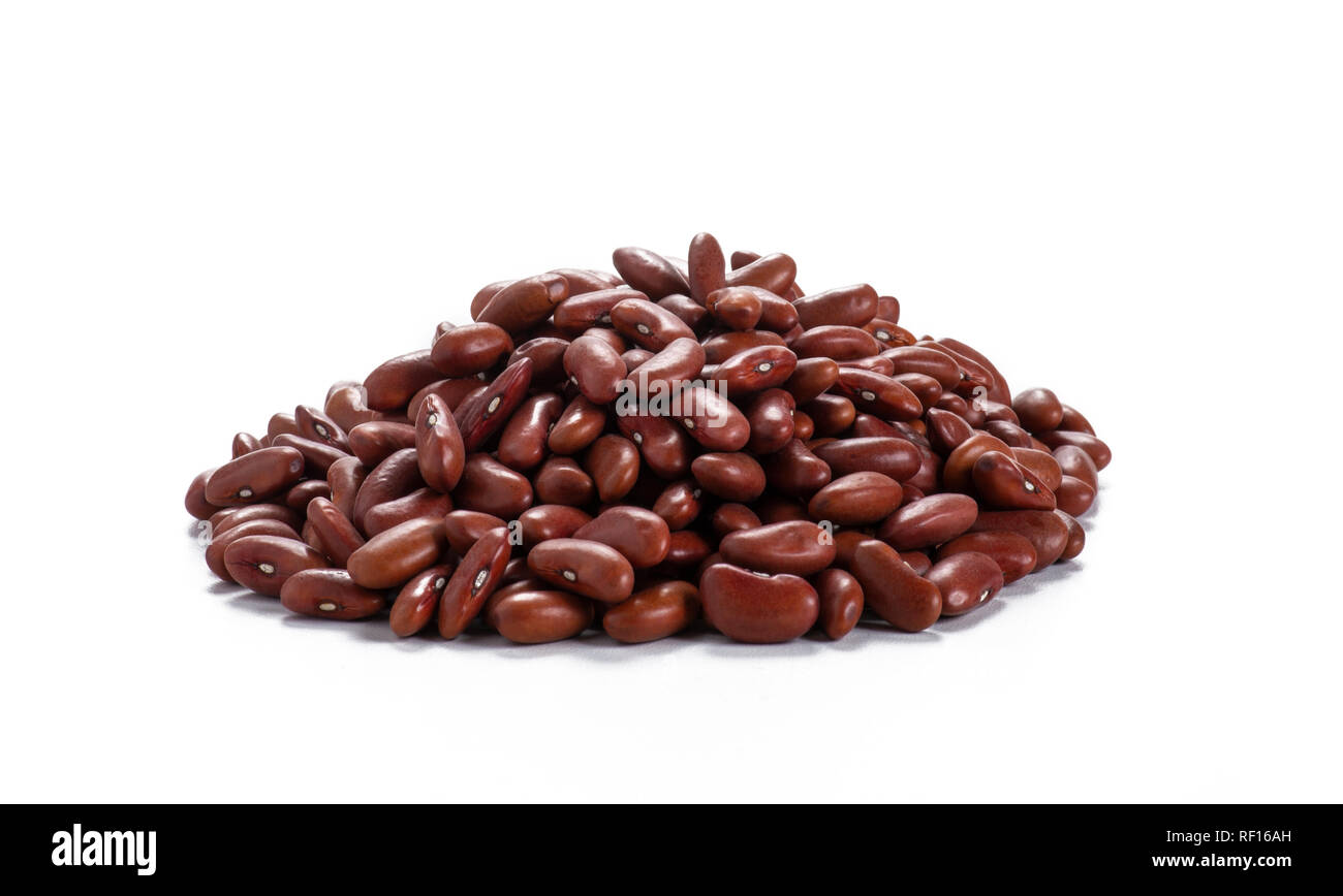 Pile Of Red Kidney Beans Stock Photo