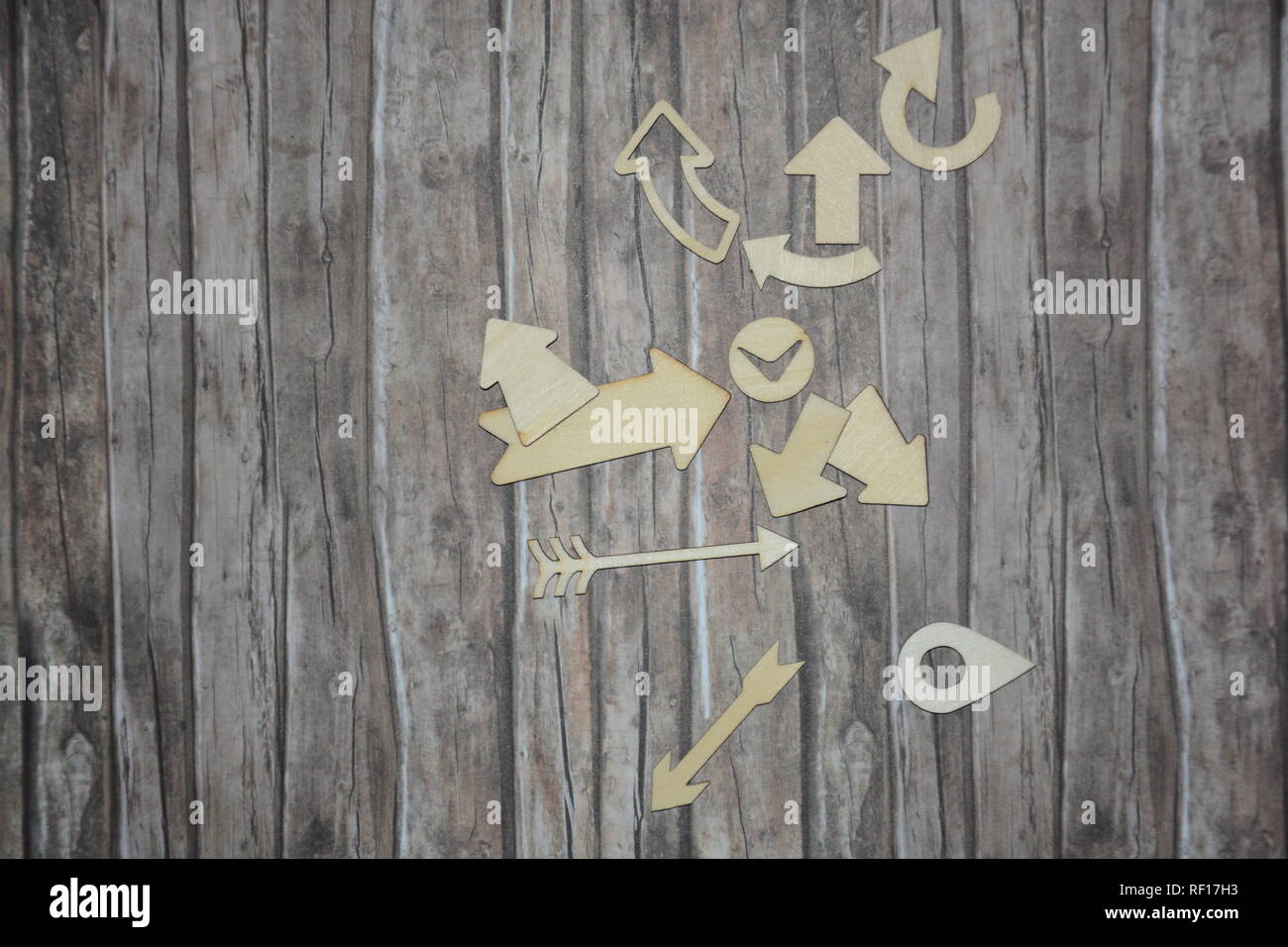 Wegweiser, Koffer, Urlaub, Reisen, Buchstaben, Hintergrund Stock Photo