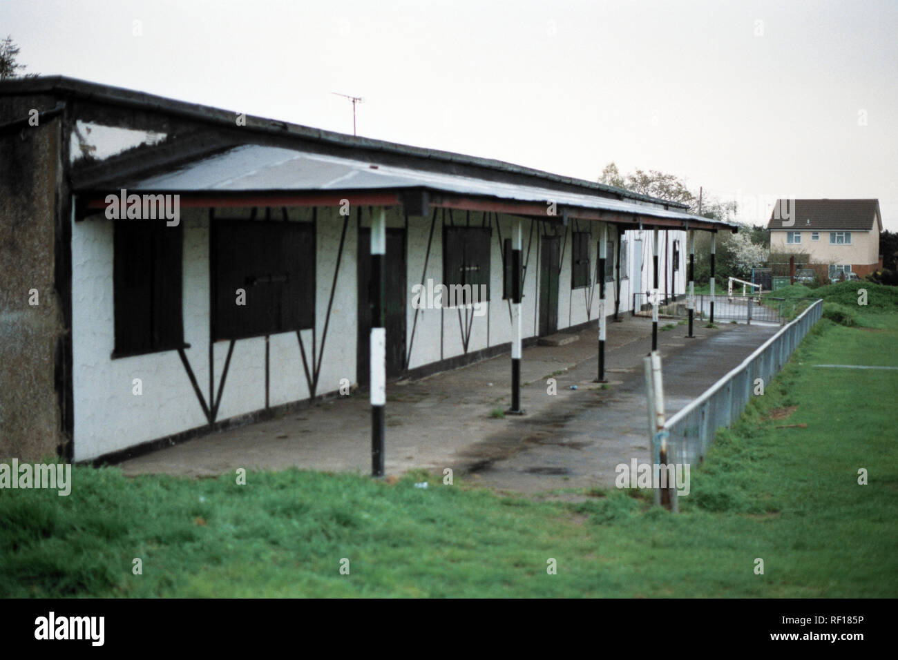 Football Stadium Pitch Goal Stand Stock Photos Football