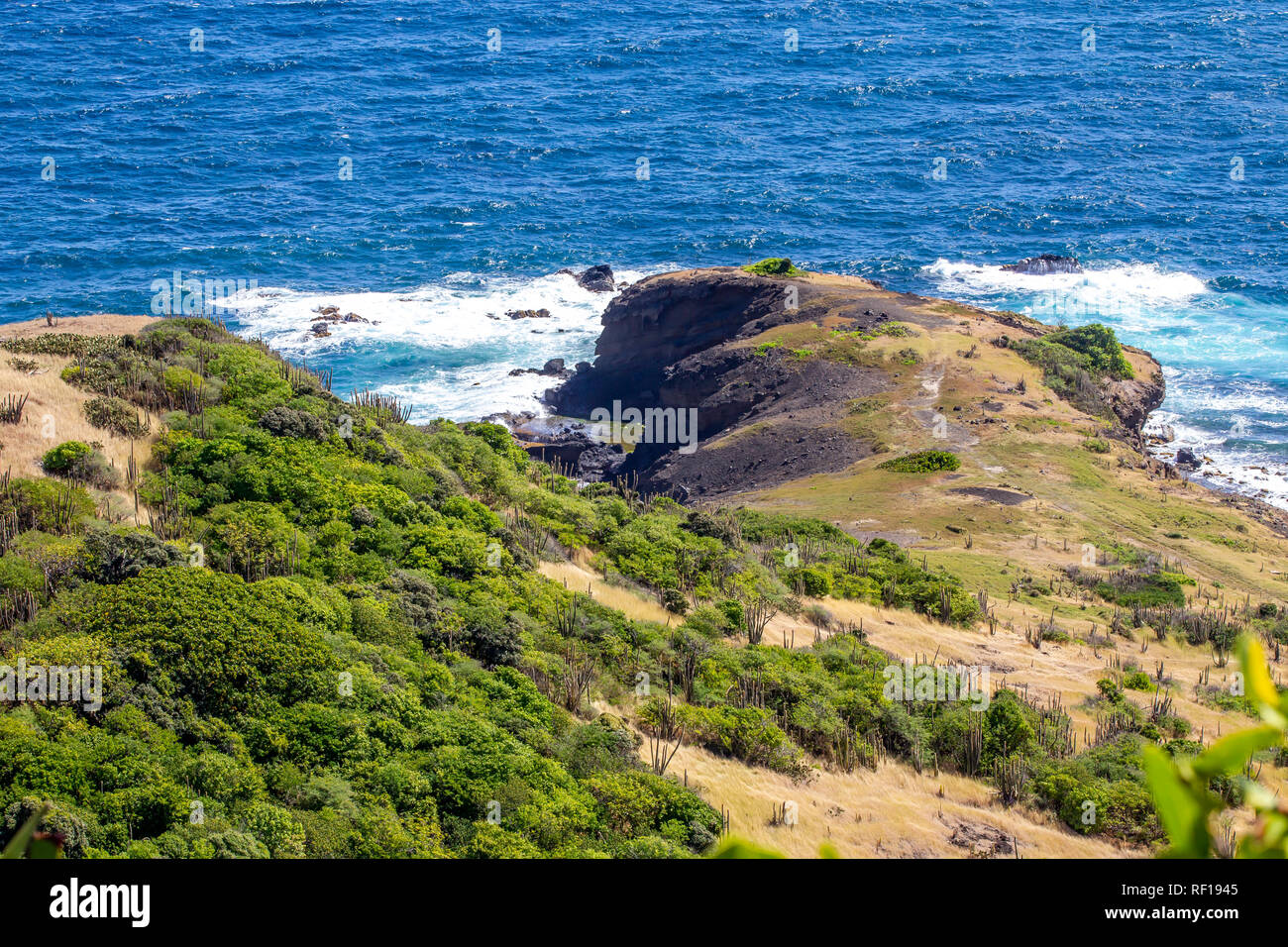 Castries Saint Lucia one of the Windward Island in the Caribbean. Stock Photo