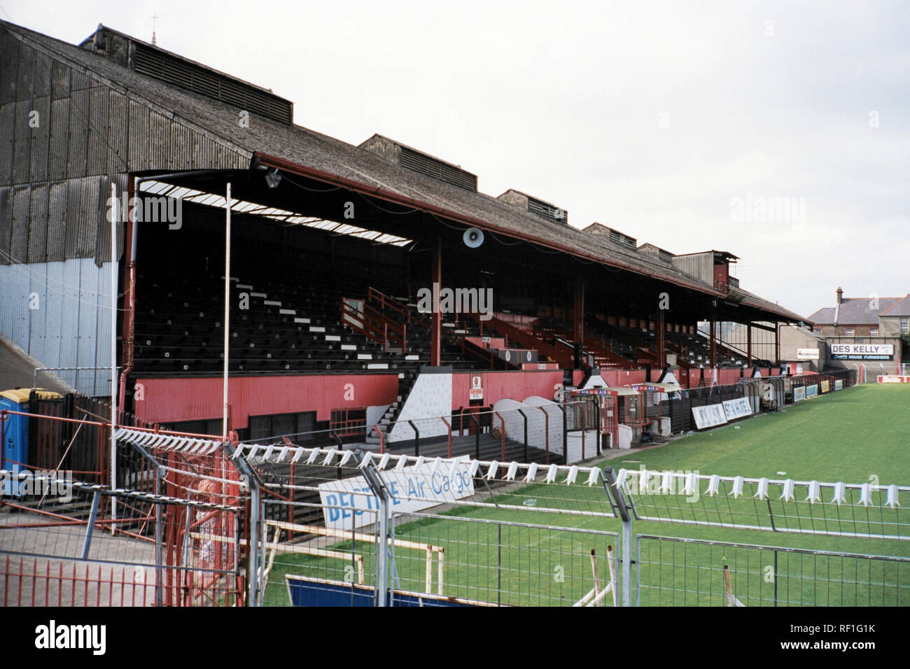General view of Bohemian FC Football Ground, Dalymount Park