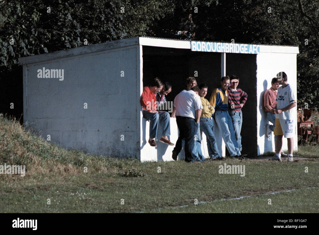 Covered area at Boroughbridge AFC Football Ground, Aldborough Road
