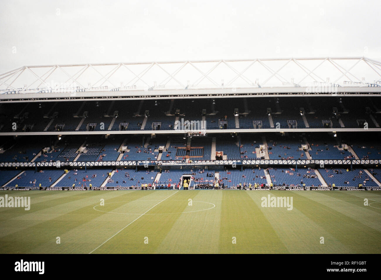 Aerial view of Ibrox Stadium, Glasgow home of Rangers Football Club Stock  Photo - Alamy