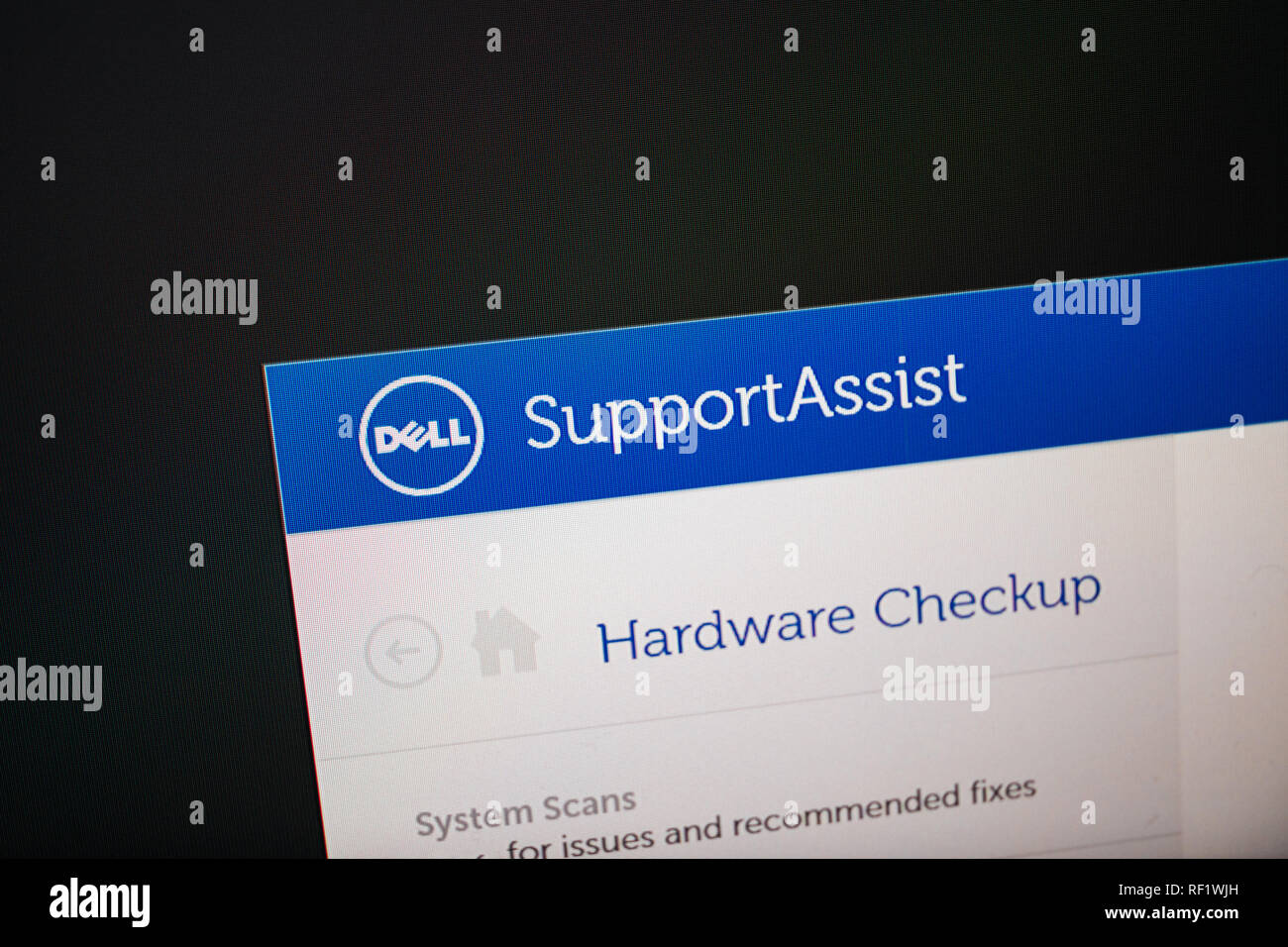 Dell laptop computers hi-res stock photography and images - Alamy