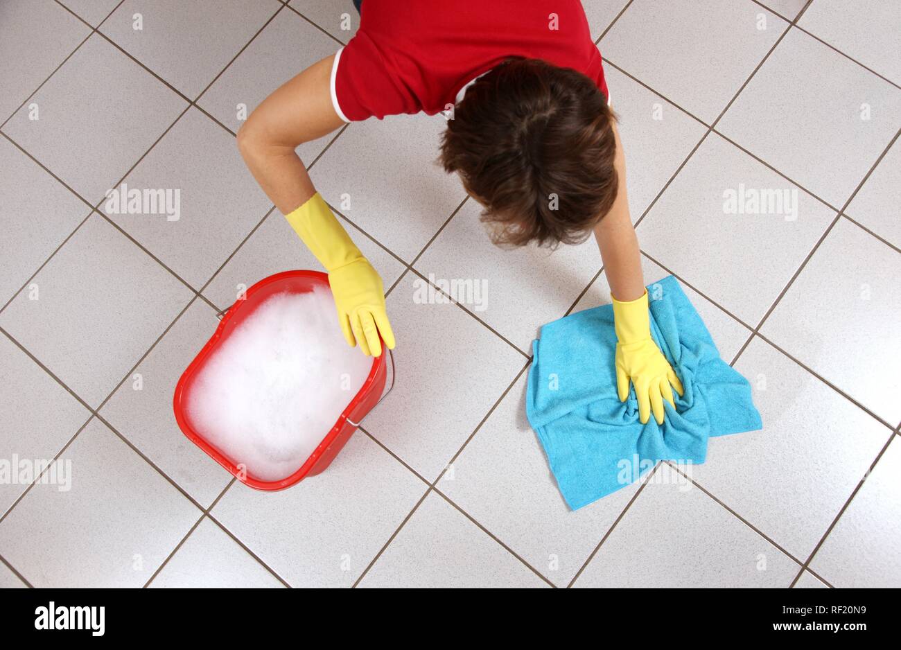 Char Woman Cleaning Floor High Resolution Stock Photography and Images