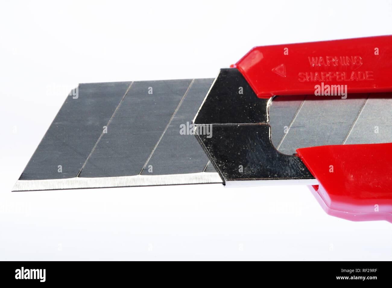 Box cutter, exacto knife, utility knife, Stanley knife, razor blade